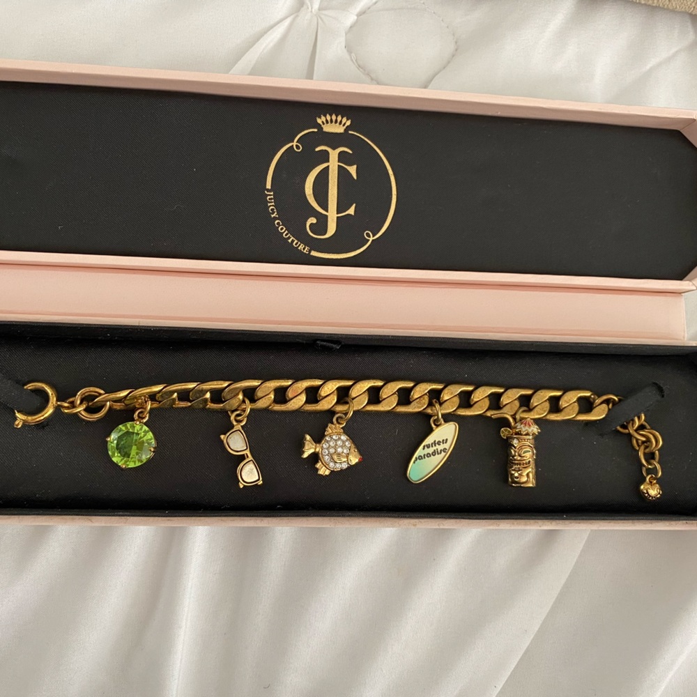 Juicy Couture Surfers Paradise Charm Bracelet